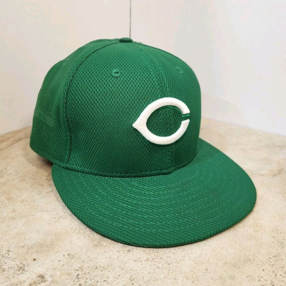 New Era Cincinnati Reds 59FIFTY St Patrick's Day MLB Baseball Cap Size 7 5/8